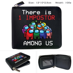 Among us Zipper UV printed bi-...