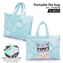 Anime portable file bag Handba...