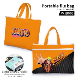 Naruto Anime portable file bag...