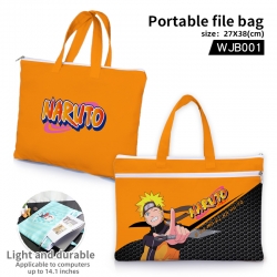 Naruto Anime portable file bag...