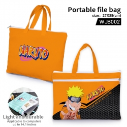 Naruto Anime portable file bag...