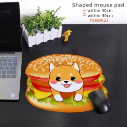 Hamburger alien mouse pad 30cm...