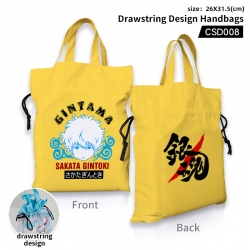 Gintama  Anime Drawstring Desi...