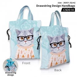 Cat personality  Drawstring De...