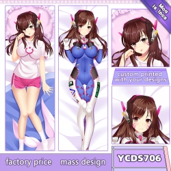 Overwatch Anime body pillow cu...