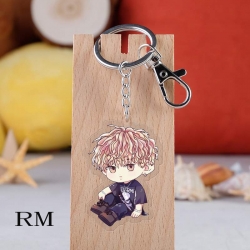 BTS Anime acrylic Key Chain  p...