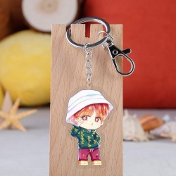 BTS Anime acrylic Key Chain  p...