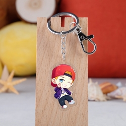 BTS Anime acrylic Key Chain  p...