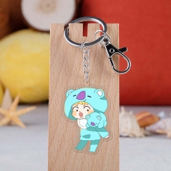 BTS Anime acrylic Key Chain  p...