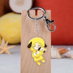 BTS Anime acrylic Key Chain  p...