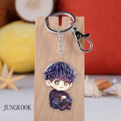 BTS Anime acrylic Key Chain  p...