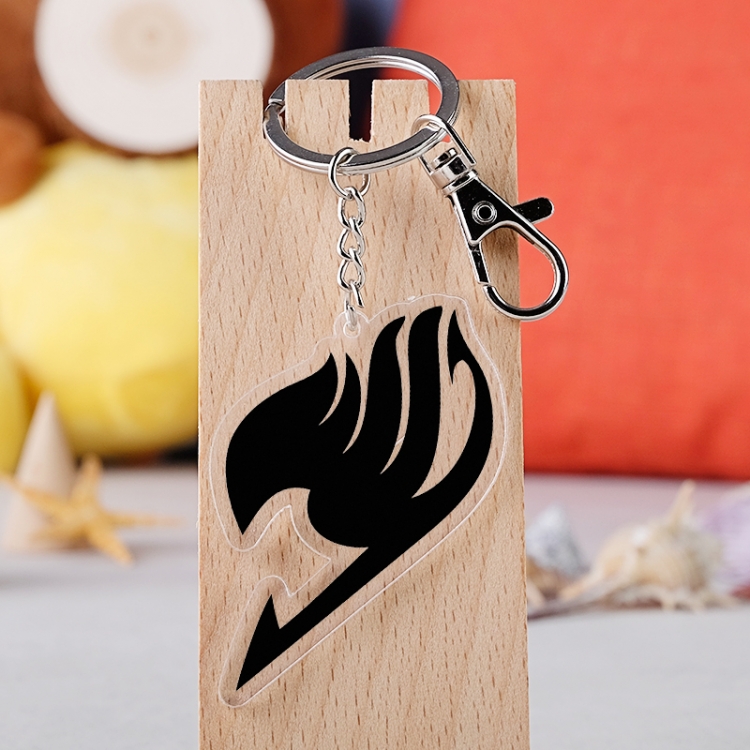 Fairy tail Anime acrylic Key Chain  price for 5 pcs 3067