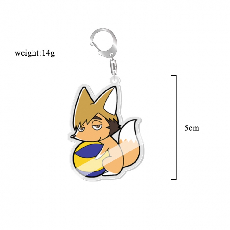 Haikyuu!! Anime acrylic Key Chain price for 5 pcs 7099