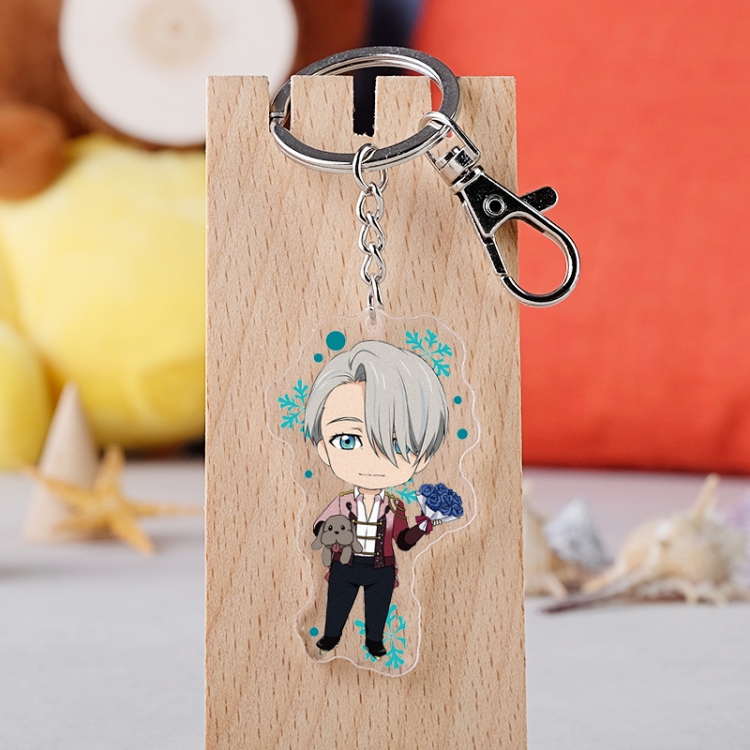 Yuri !!! on Ice Anime acrylic Key Chain  price for 5 pcs  3563