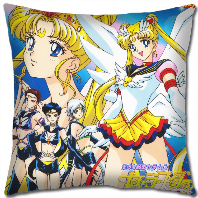 sailormoon Anime square full-color pillow cushion 45X45CM NO FILLING M2-9