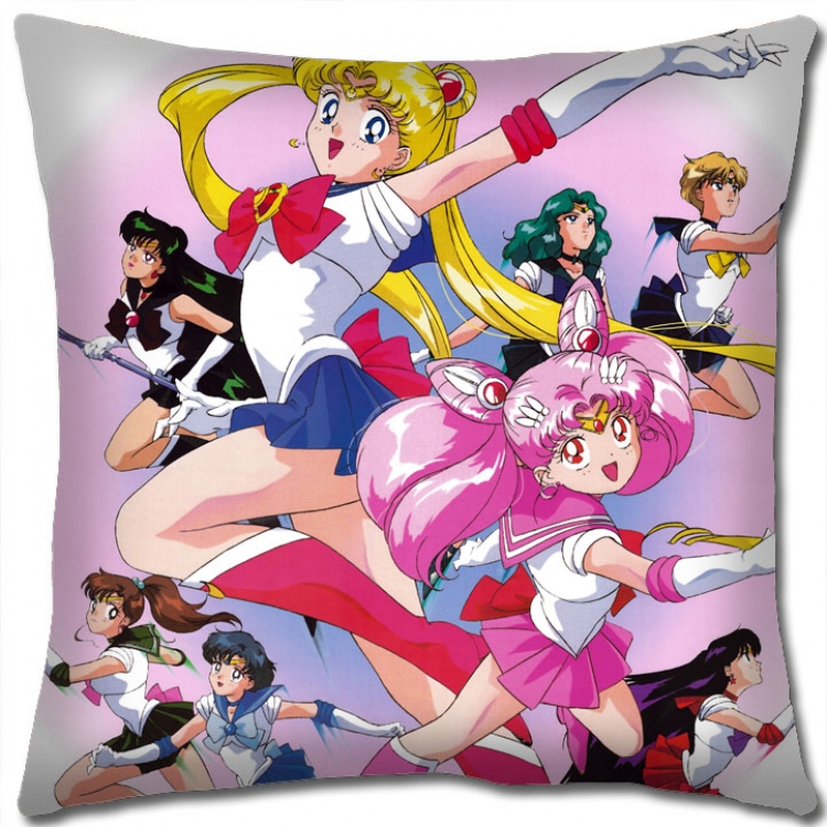 Sailormoon Anime square full-color pillow cushion 45X45CM NO FILLING M2-69