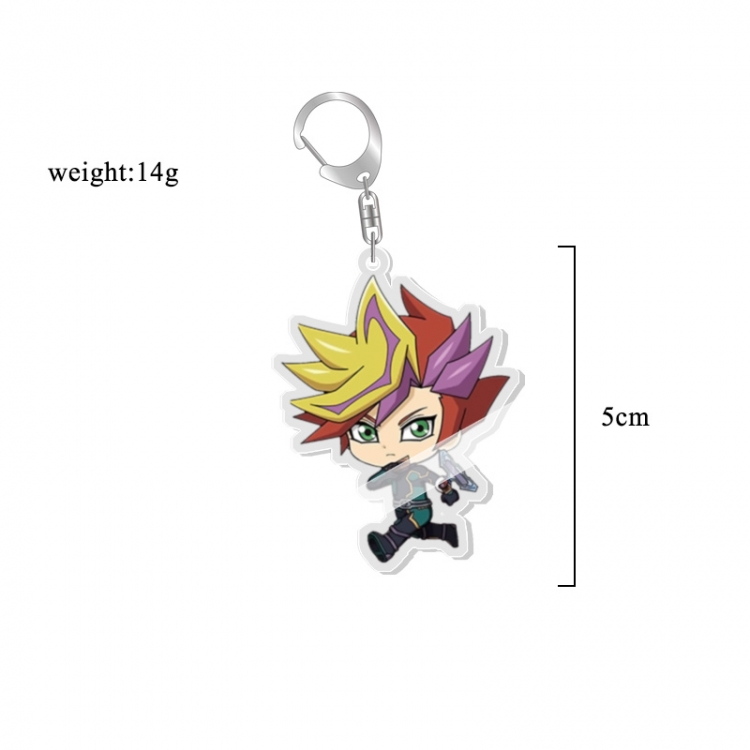 Yugioh Anime acrylic Key Chain price for 5 pcs 7047