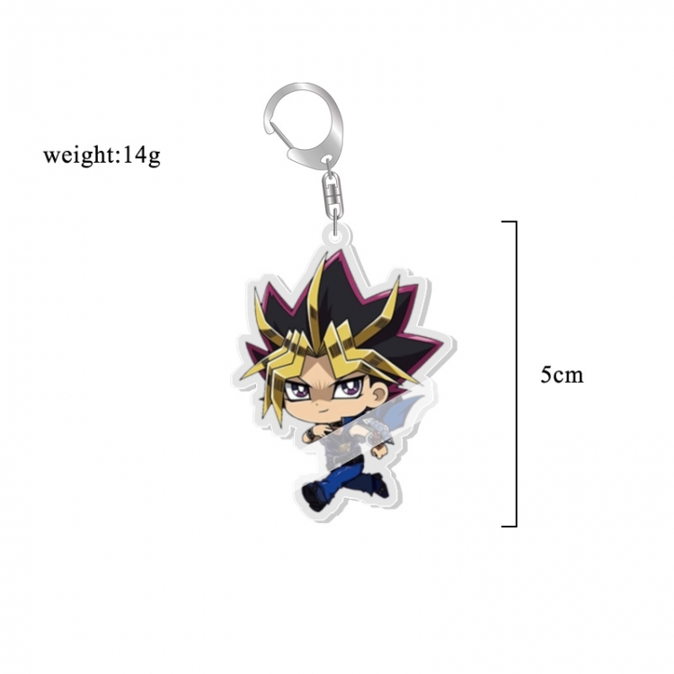 Yugioh Anime acrylic Key Chain price for 5 pcs 7043