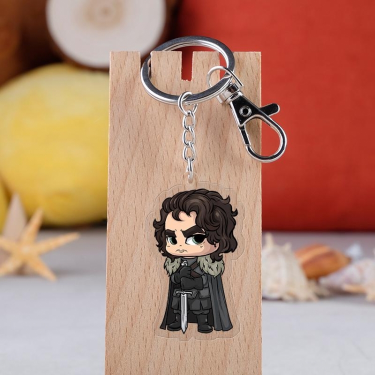 Game of Thrones Anime acrylic Key Chain  price for 5 pcs  3833