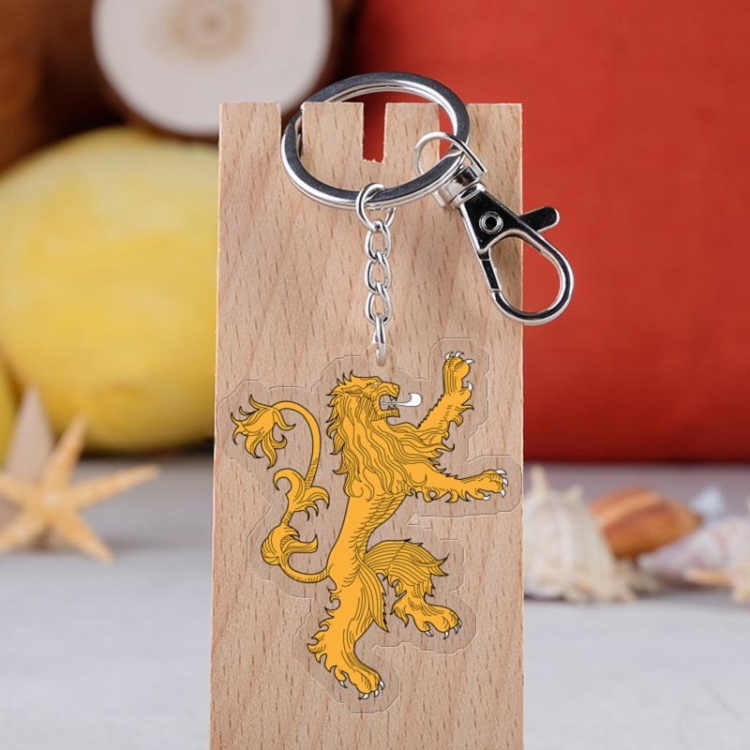 Game of Thrones Anime acrylic Key Chain  price for 5 pcs  3729