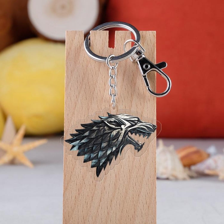Game of Thrones Anime acrylic Key Chain  price for 5 pcs  3838