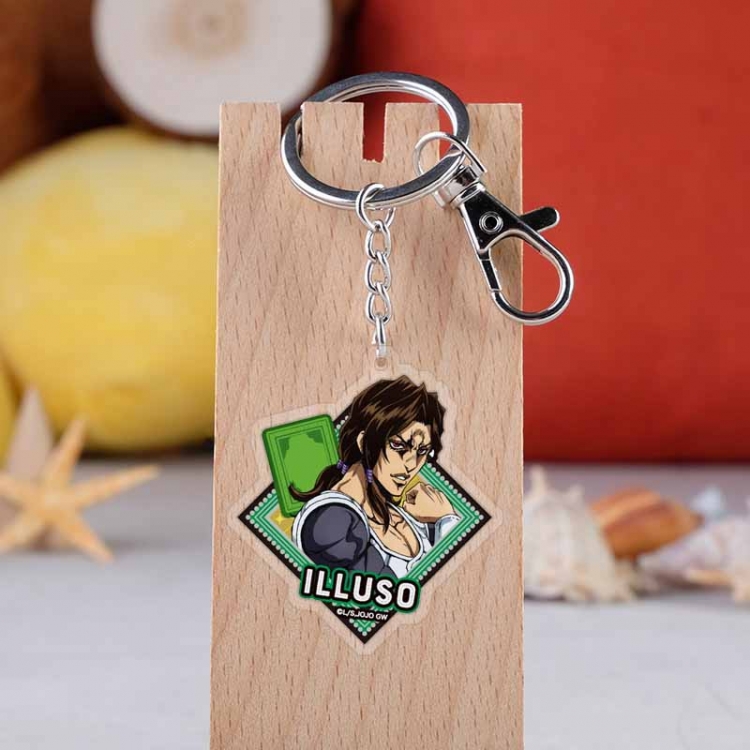 JoJos Bizarre Adventure  Anime acrylic Key Chain  price for 5 pcs  4358