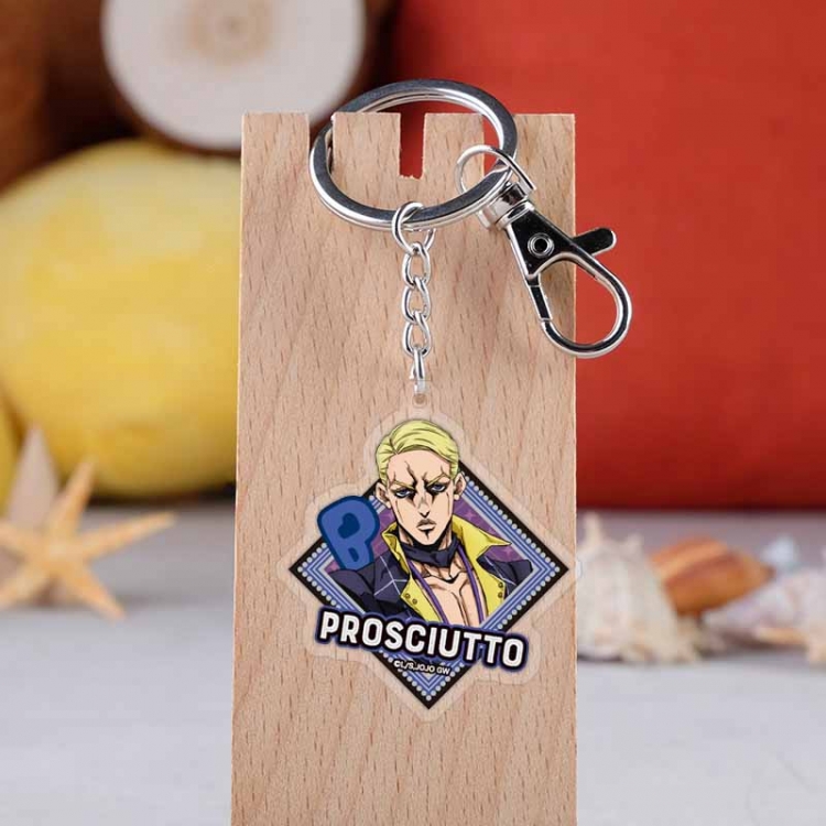 JoJos Bizarre Adventure  Anime acrylic Key Chain  price for 5 pcs  4355