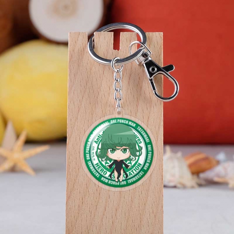 One Punch Man Anime acrylic Key Chain  price for 5 pcs   4304