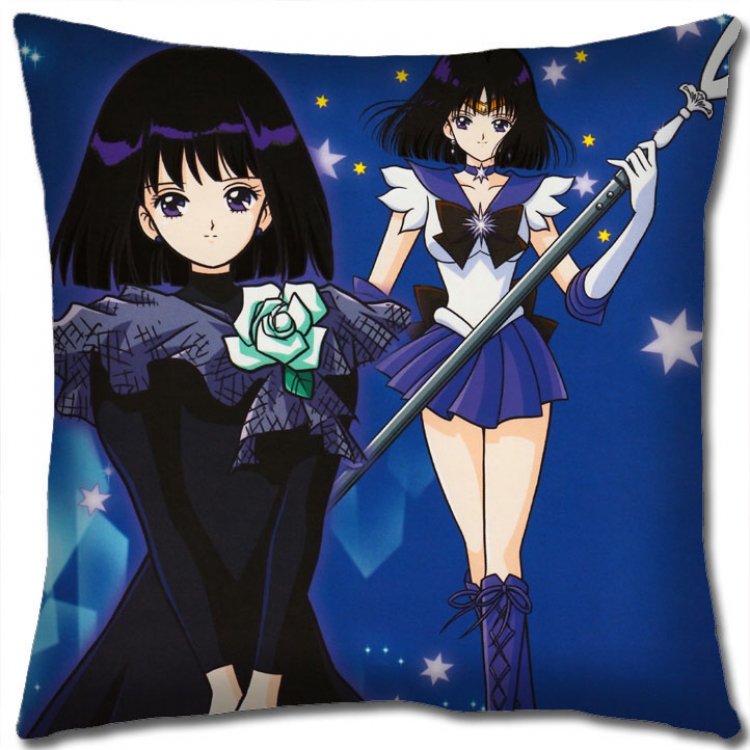 sailormoon Anime square full-color pillow cushion 45X45CM NO FILLING  M2-174