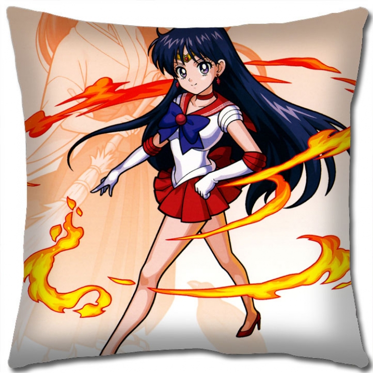 sailormoon Anime square full-color pillow cushion 45X45CM NO FILLING  M2-185