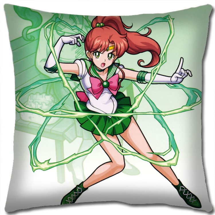 sailormoon Anime square full-color pillow cushion 45X45CM NO FILLING  M2-186