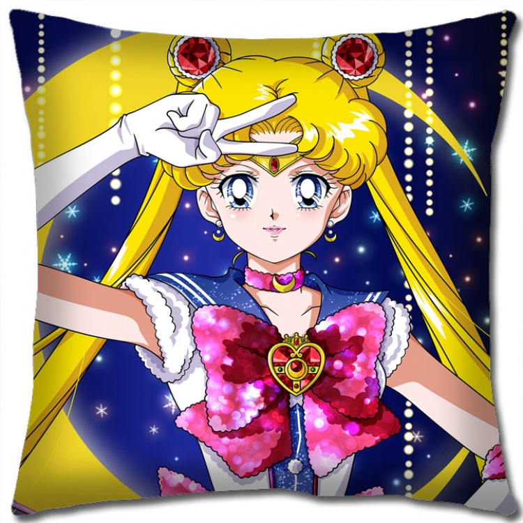 sailormoon Anime square full-color pillow cushion 45X45CM NO FILLING M2-215