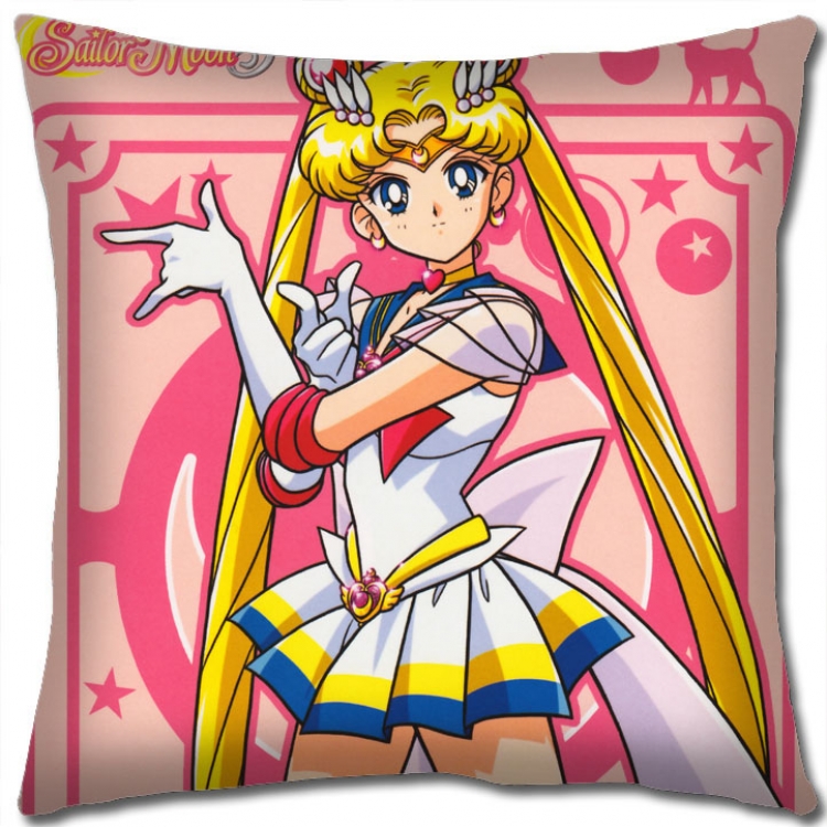 sailormoon Anime square full-color pillow cushion 45X45CM NO FILLING M2-225