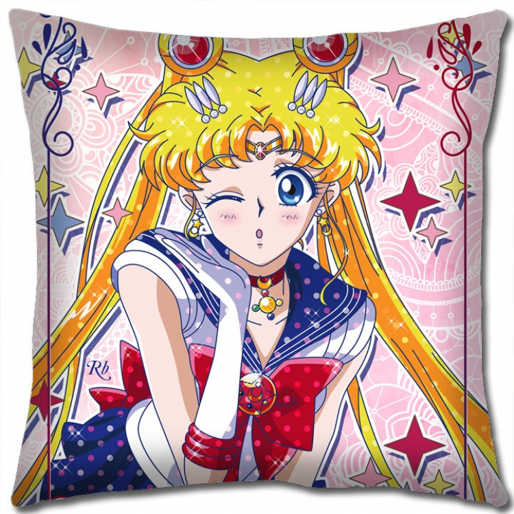 sailormoon Anime square full-color pillow cushion 45X45CM NO FILLING M2-213