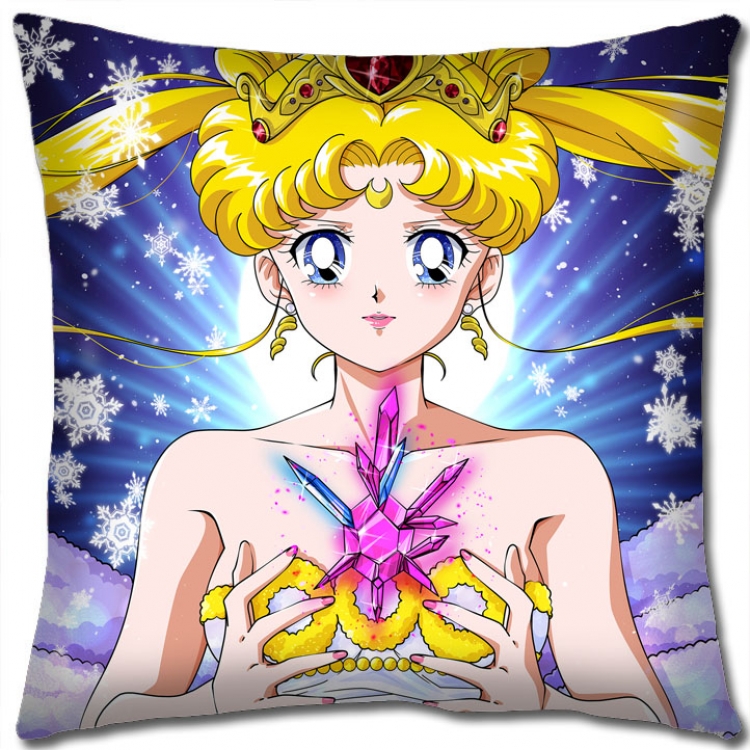 sailormoon Anime square full-color pillow cushion 45X45CM NO FILLING M2-200