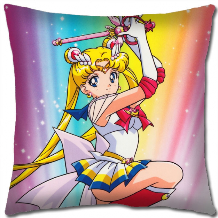 sailormoon Anime square full-color pillow cushion 45X45CM NO FILLING M2-212