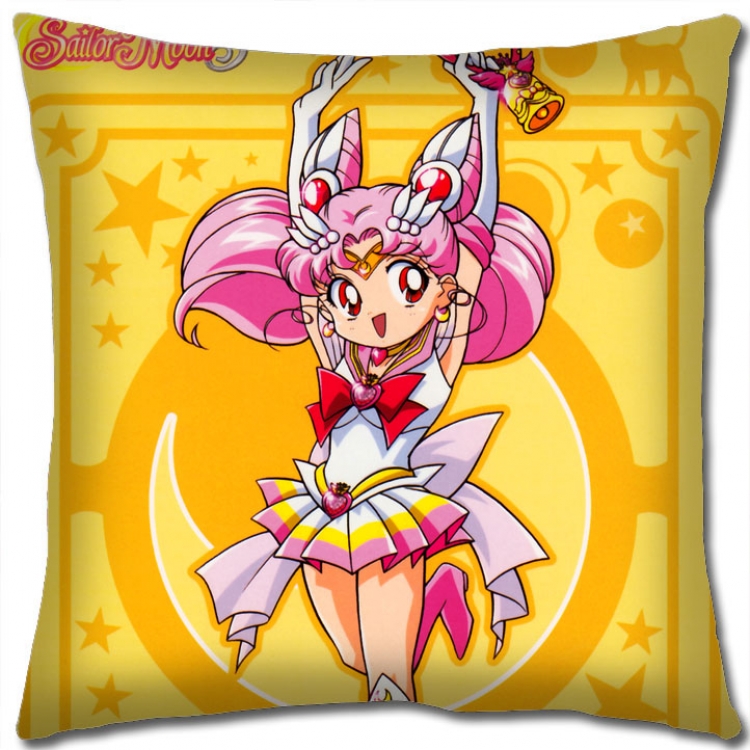 sailormoon Anime square full-color pillow cushion 45X45CM NO FILLING  M2-202