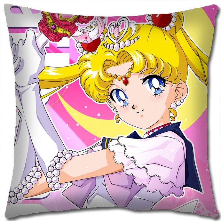 sailormoon Anime square full-color pillow cushion 45X45CM NO FILLING M2-216