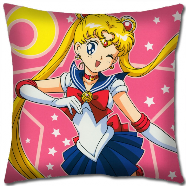 sailormoon Anime square full-color pillow cushion 45X45CM NO FILLING M2-222