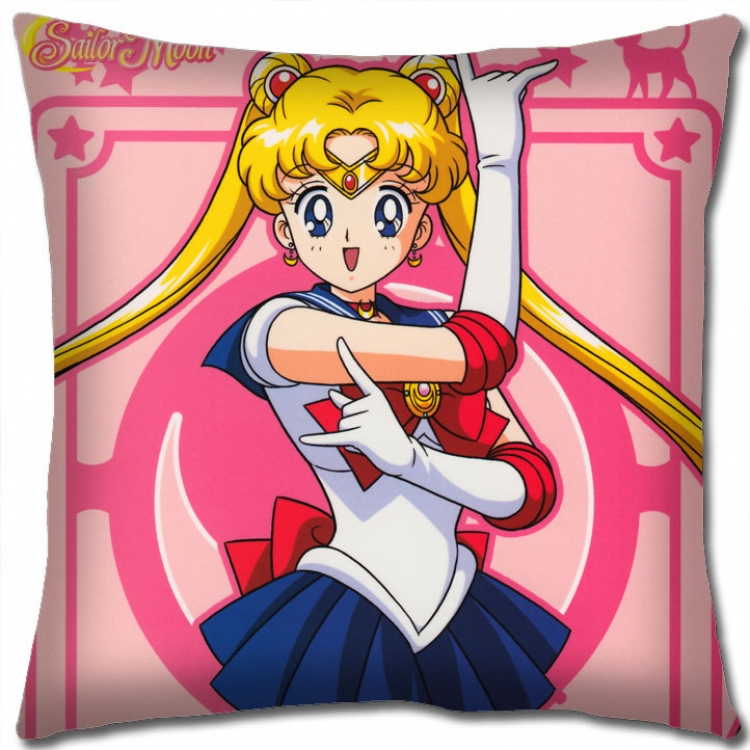 sailormoon Anime square full-color pillow cushion 45X45CM NO FILLING M2-224