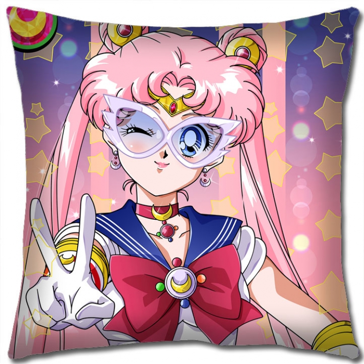 sailormoon Anime square full-color pillow cushion 45X45CM NO FILLING M2-220