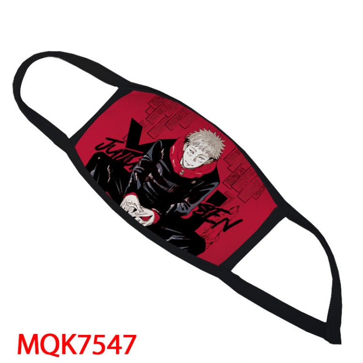 Jujutsu Kaisen Color printing Space cotton Masks price for 5 pcs  MQK7547
