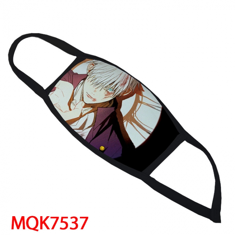 Jujutsu Kaisen Color printing Space cotton Masks price for 5 pcs  MQK7537