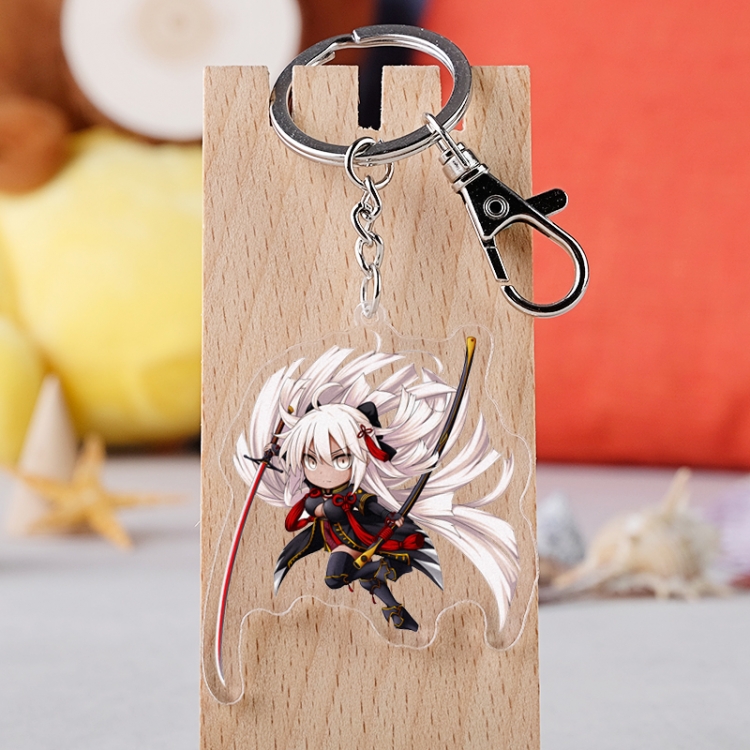 Fate Grand Order Anime acrylic Key Chain  price for 5 pcs  2387