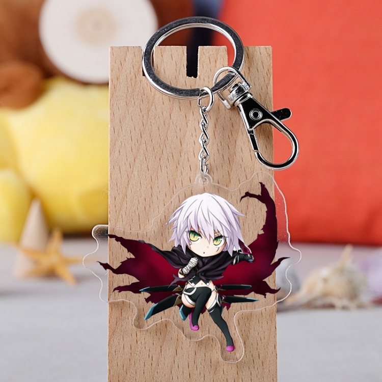 Fate Grand Order Anime acrylic Key Chain  price for 5 pcs  2381