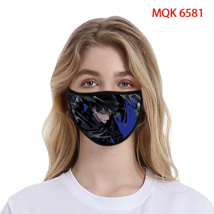 Jujutsu Kaisen Color printing Space cotton Masks price for 5 pcs   MQK-6581