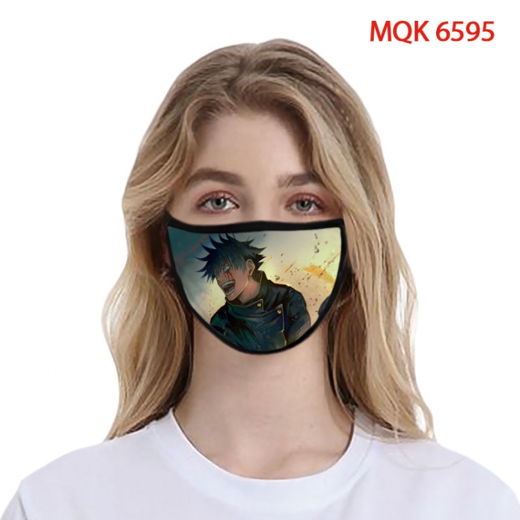 Jujutsu Kaisen Color printing Space cotton Masks price for 5 pcs   MQK-6595