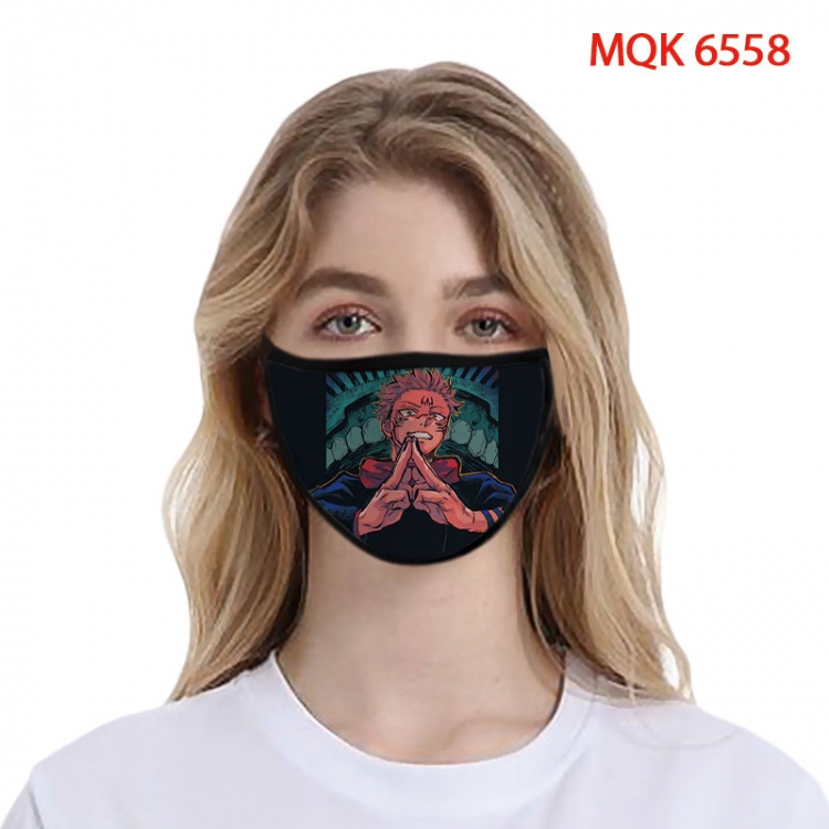 Jujutsu Kaisen Color printing Space cotton Masks price for 5 pcs   MQK-6558