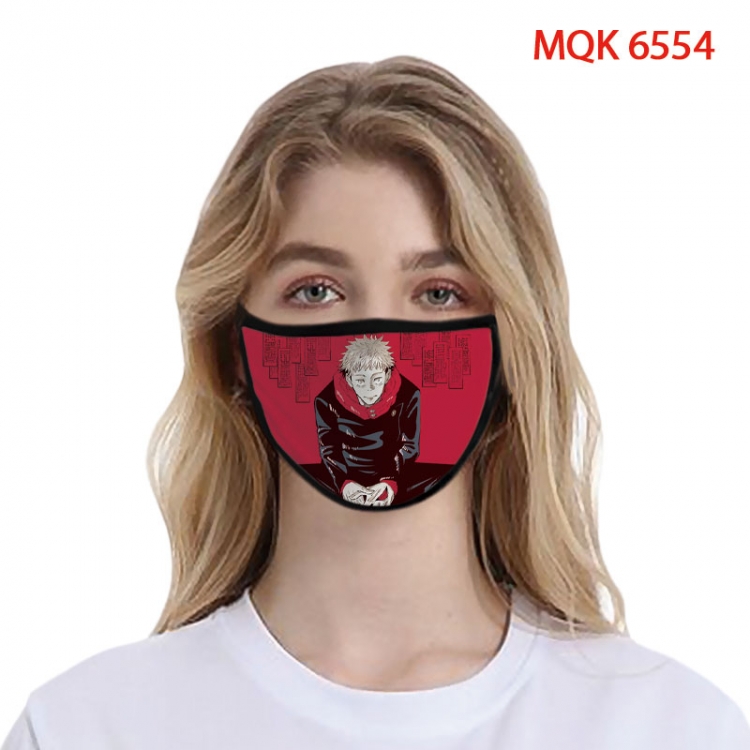 Jujutsu Kaisen Color printing Space cotton Masks price for 5 pcs   MQK-6554