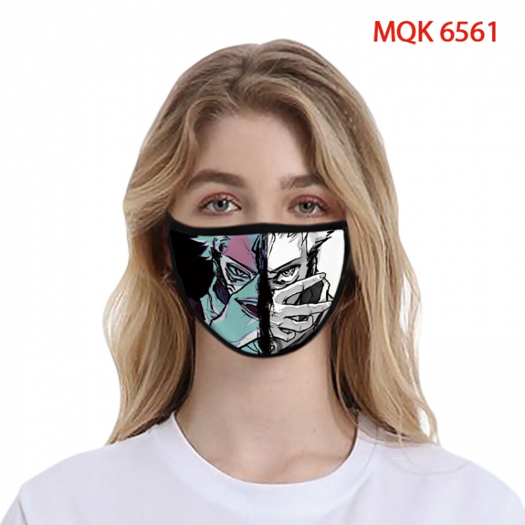 Jujutsu Kaisen Color printing Space cotton Masks price for 5 pcs   MQK-6561